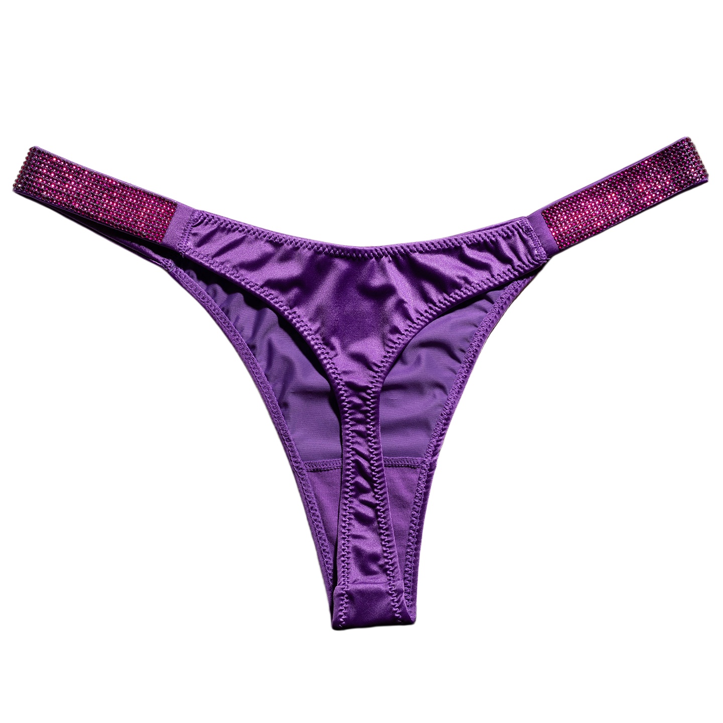 Lingerie - Letter Sexy Panties Women Thongs Rhinestones