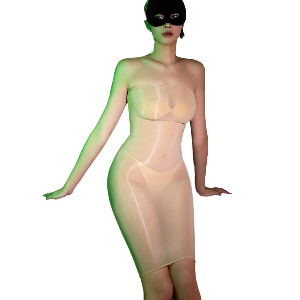 Smooth Seamless Dress Sexy Wom - Sexy Mesh Sheer Bodycon Dress 评论和价格