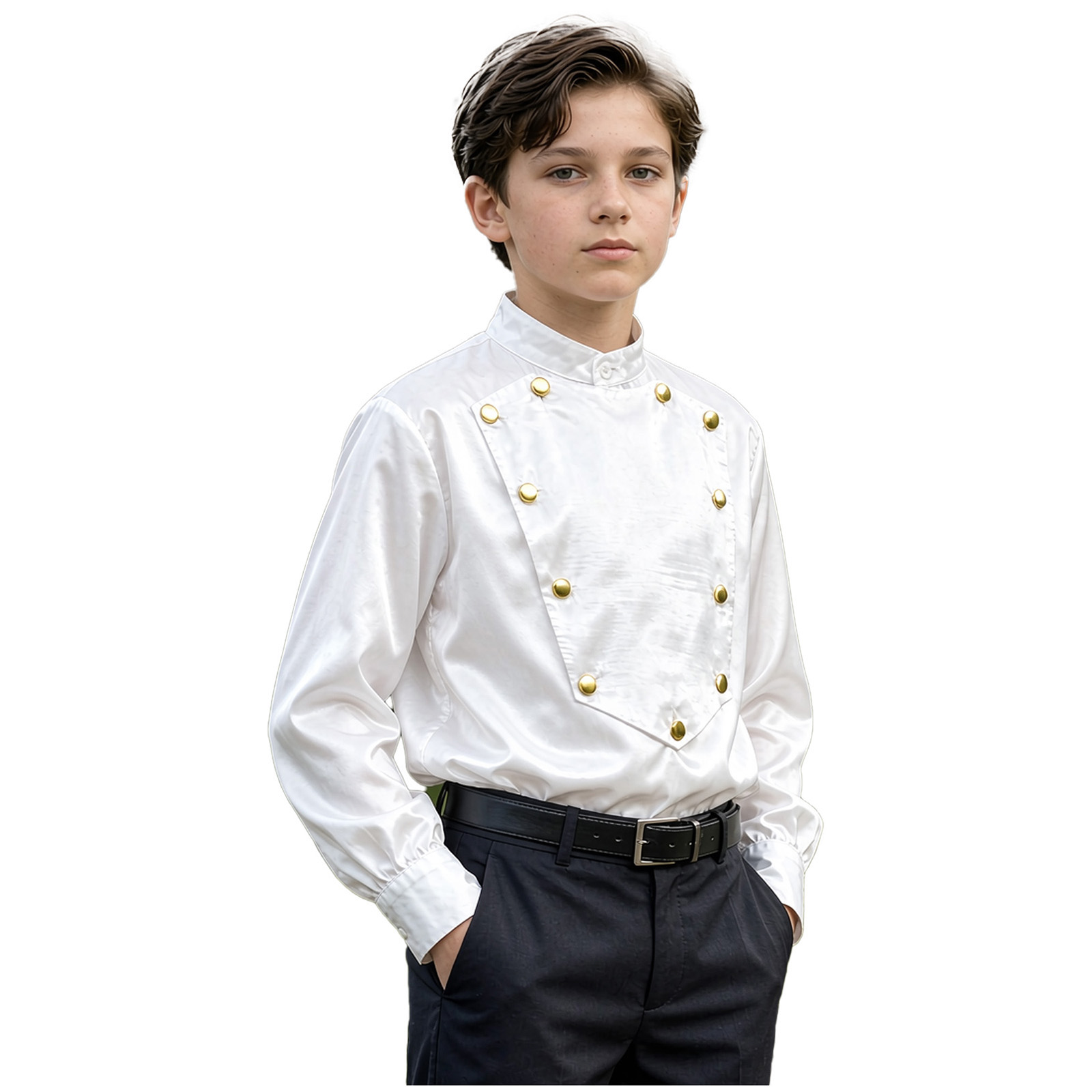 #6-16 Renaissance Shirt Mediev - Tops 评论和价格