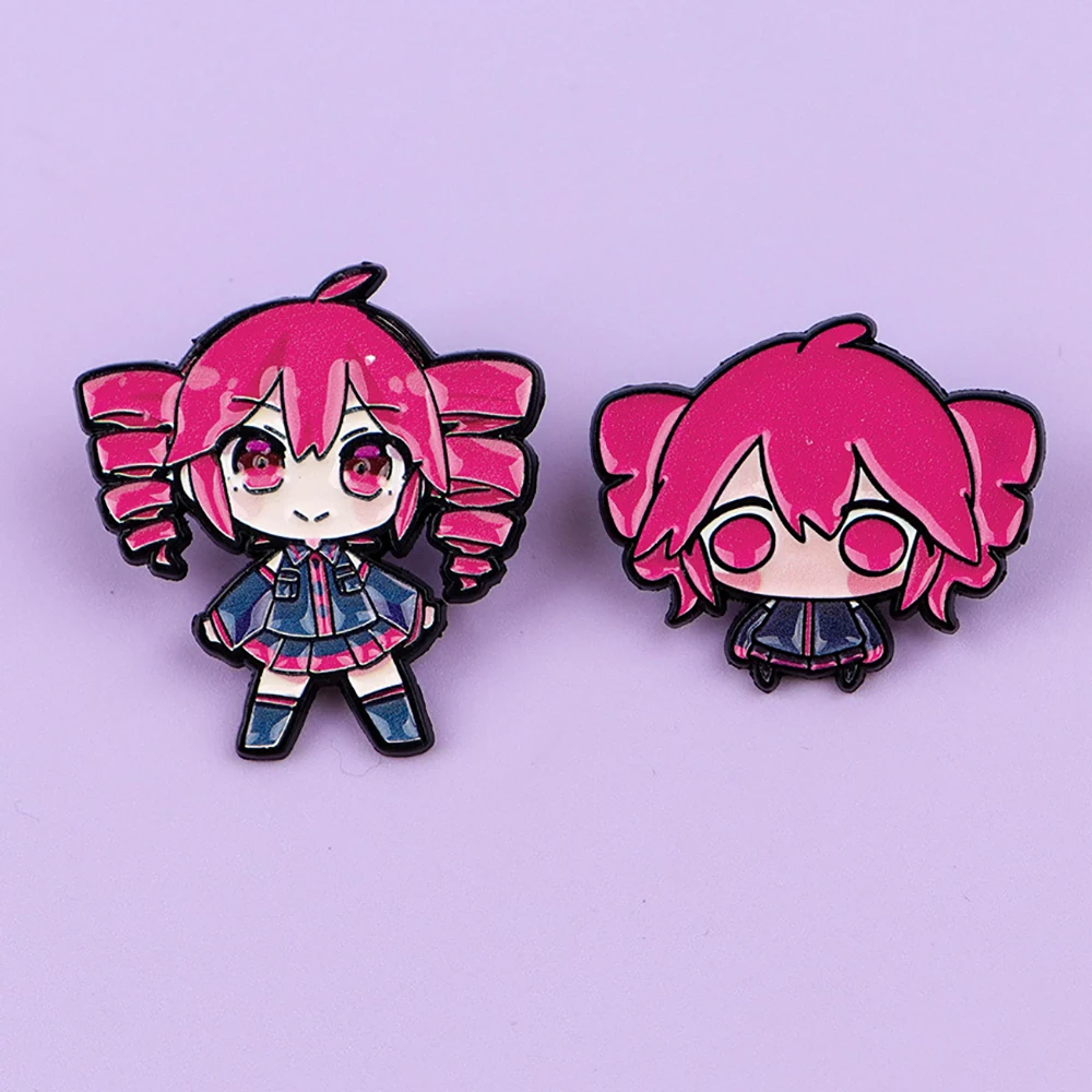 Anime Kasane Teto Enamel Cospl - Blouses 评论和价格