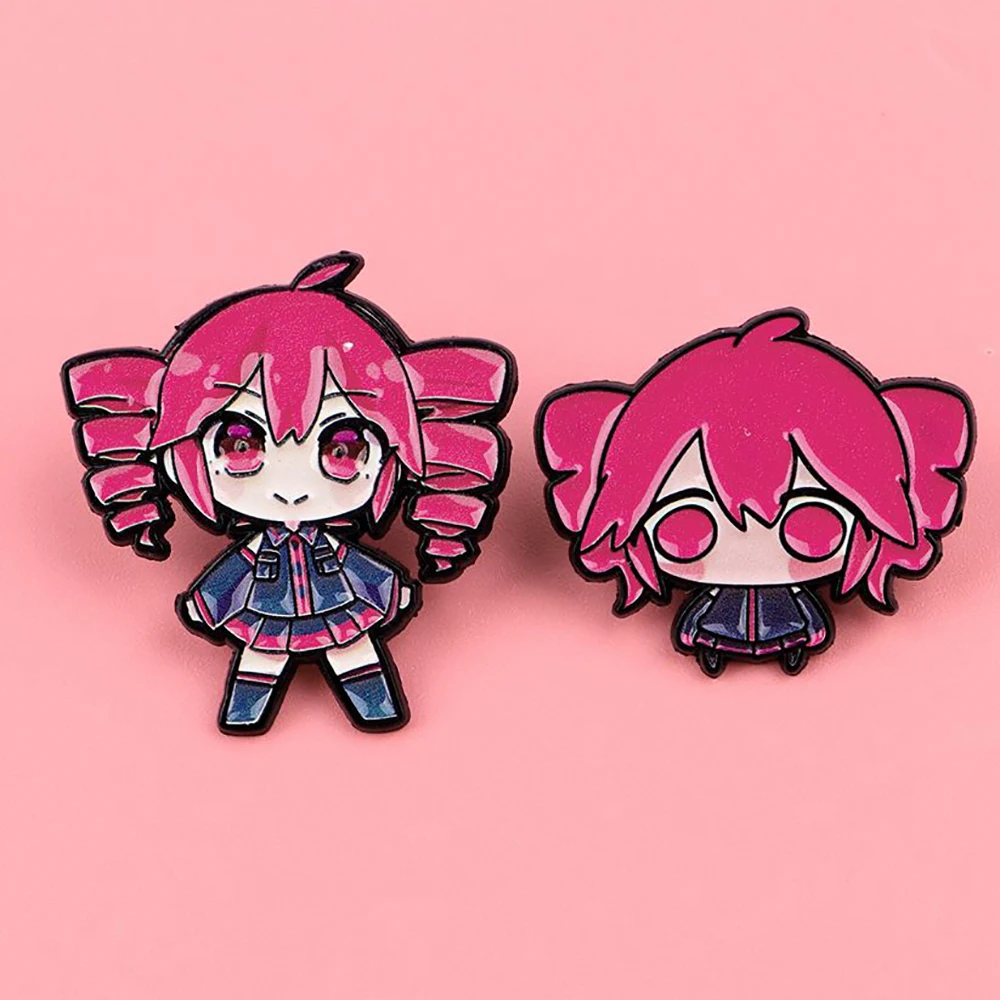 Anime Kasane Teto Enamel Cospl - Blouses 评论和价格